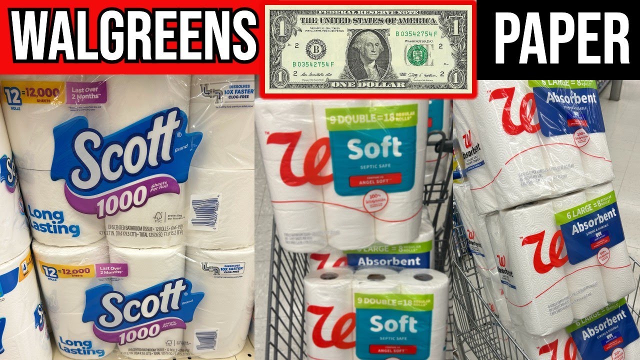 Walgreens **$1 PAPER** CHEAPEST PRICE until FEB. 14!