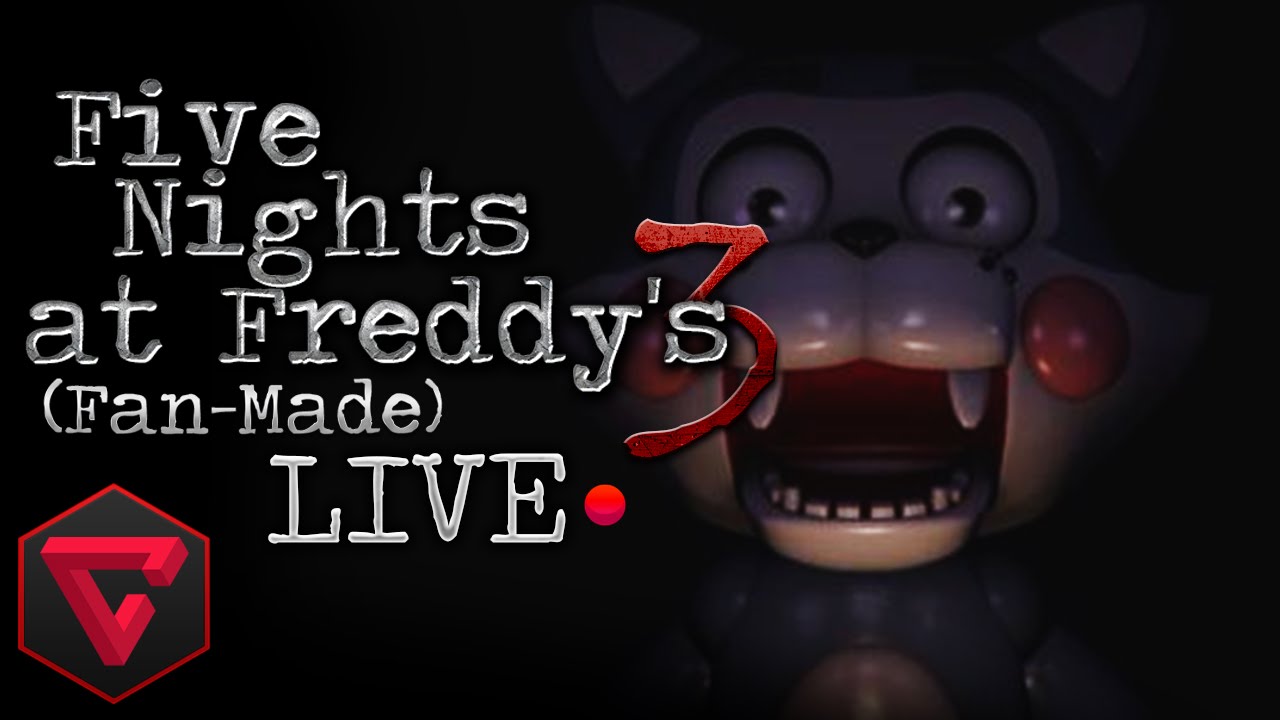 FIVE NIGHTS AT FREDDY'S 3: LA MORDIDA DEL '87 (Fan-Made) LIVE (Noche 3,4,5,6 y Custom Night)