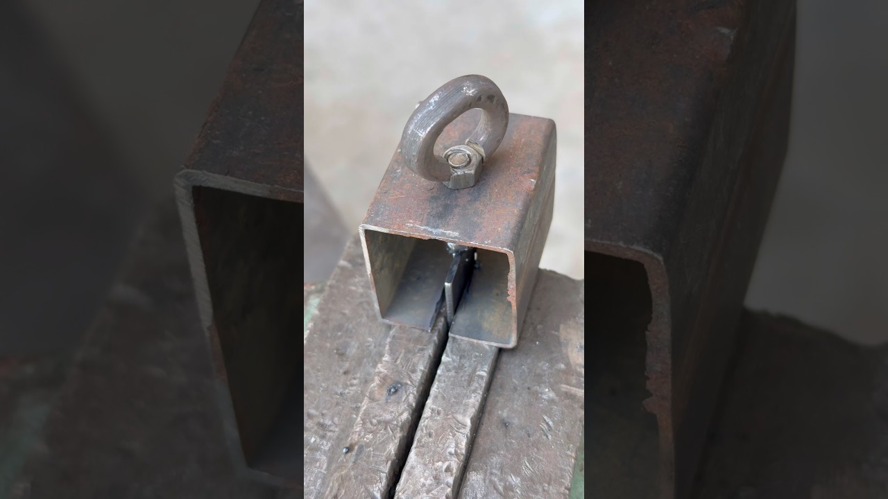 Amazing welding tool idea from senior welder #welder #tools #stickwelding