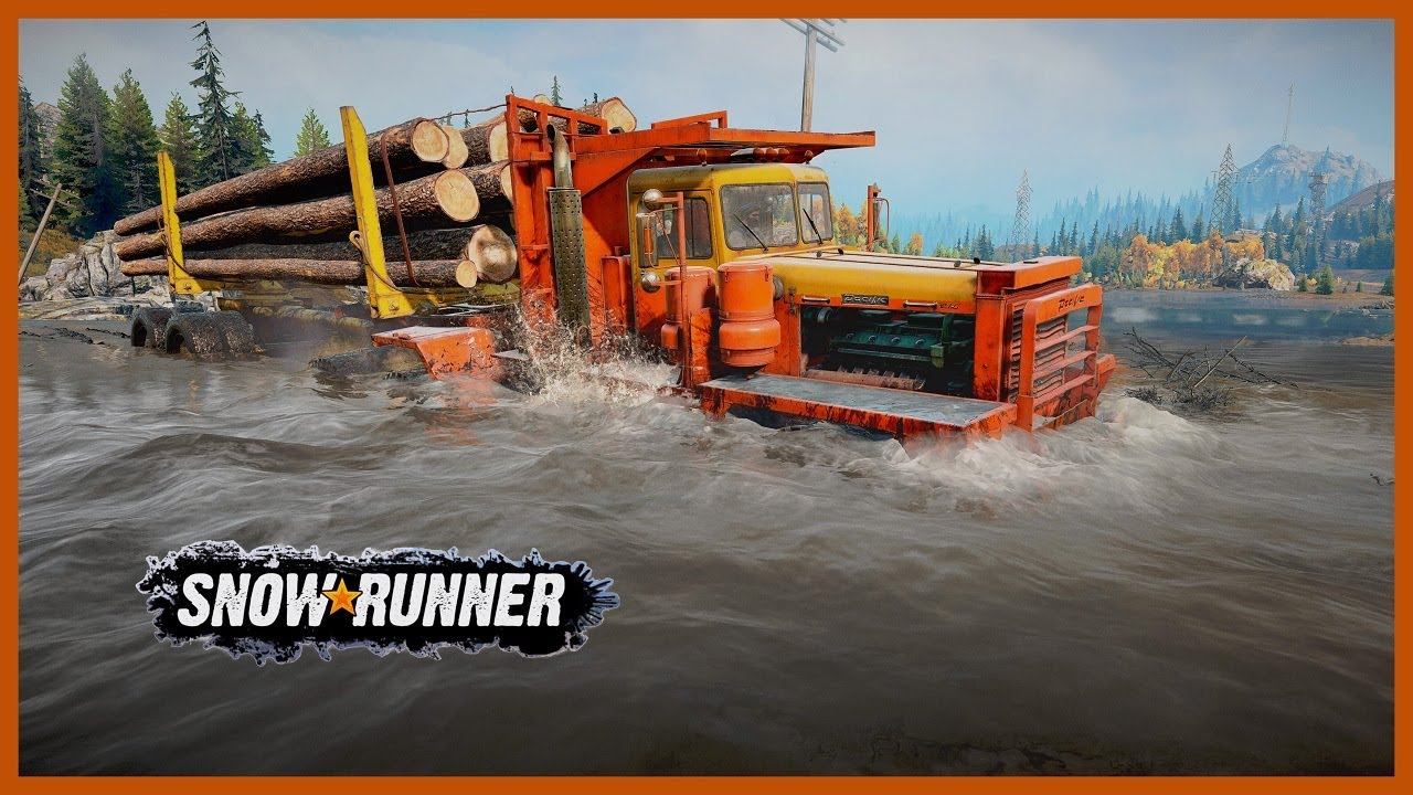 SnowRunner - Logs To The Workers! Part 2 (Hard Mode - Michigan)