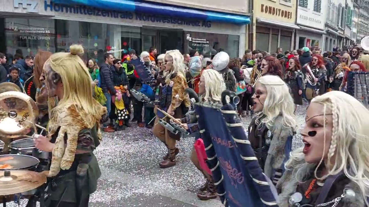 Guggemusik Elbisrugger Füllinsdorf An De Liestal Fasnacht (18.2.2024)