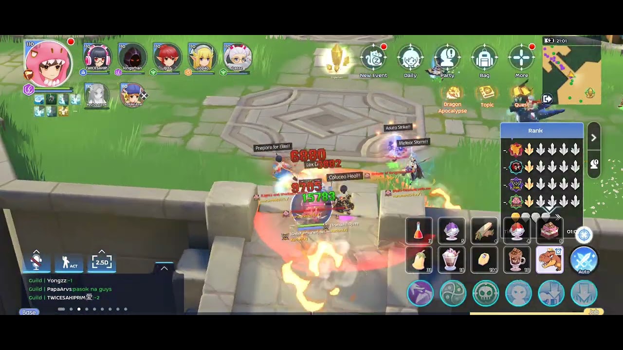 SC (AA) stripper / chill WOC