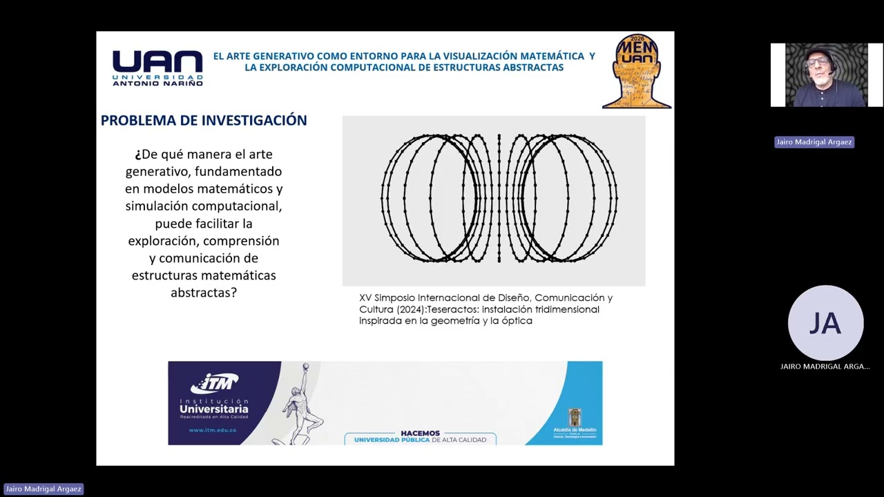 Arte Generativo en el XIV Congreso Internacional de Matemáticas asistida por Computador 2026