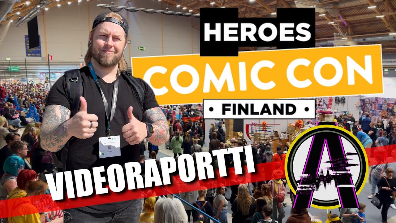 Comic Con Finland 2024 Tampere - Raportti tapahtumasta