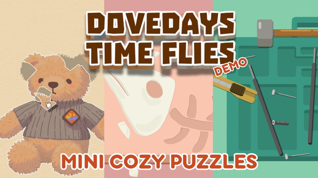 PUZZLES, POPCORN AND PEAS 🧩 | Dove Days: Time Flies | Demo
