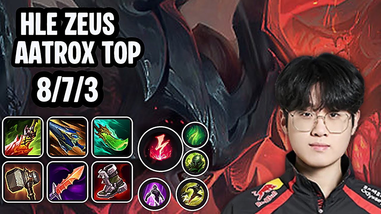 HLE Zeus Aatrox Top SoloQ Replay 20260320
