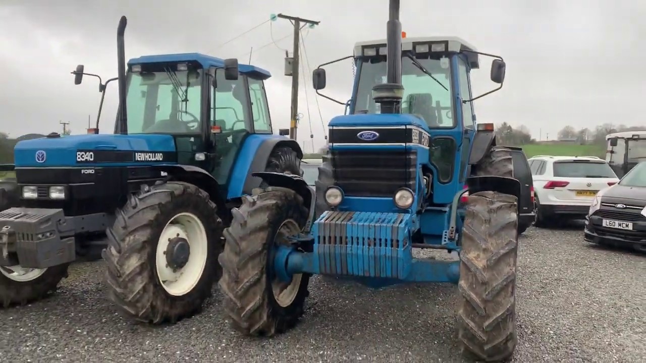 Ford 8630 Power Shift  and Ford New Holland 8340.