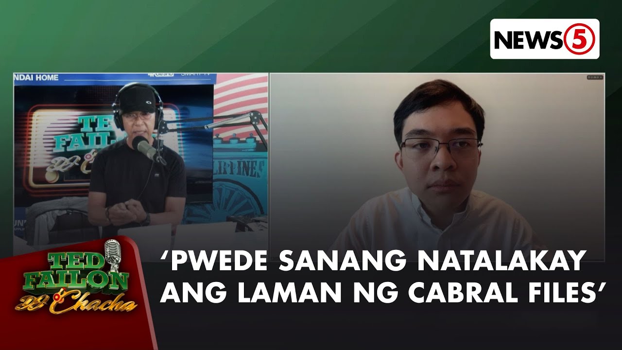 ‘Cabral files,’ ilalabas na ni Rep. Leviste | Ted Failon & DJ Chacha