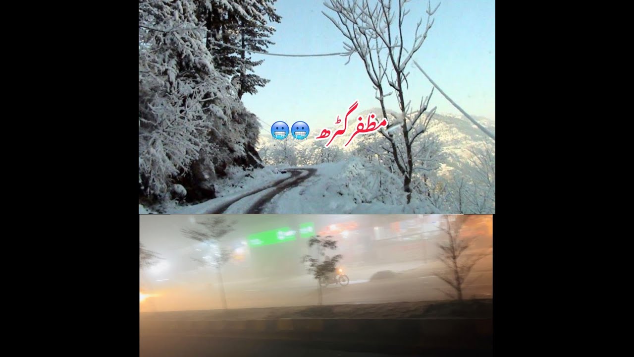 Weather Condition Of Muzaffargarh. Now a Day Winter is scary for Health. Stay home.