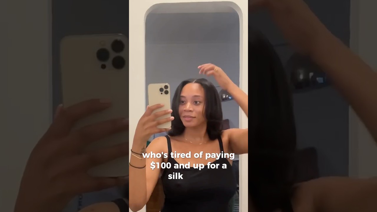DIY Silk Press on 4B Hair//Learning how to silk press my hair at 26
