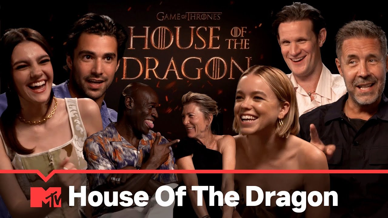 House Of The Dragon Cast On THAT Birth Scene, Pranking Co-Stars & Troublesome Costumes | MTV Movies