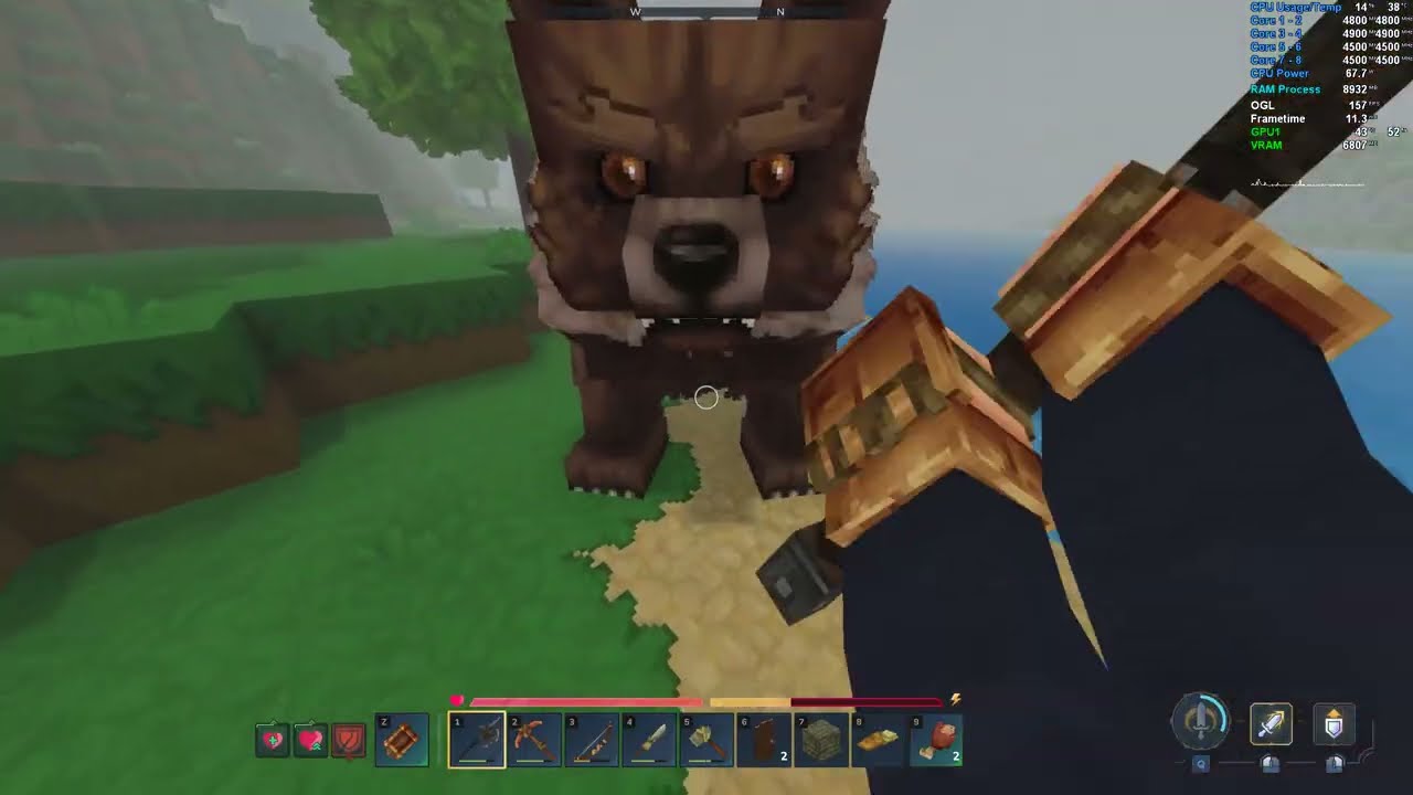Hytale Benchmark [Early Access] Nvidia 4070 Super - Intel 11700k - 32 GB Ram