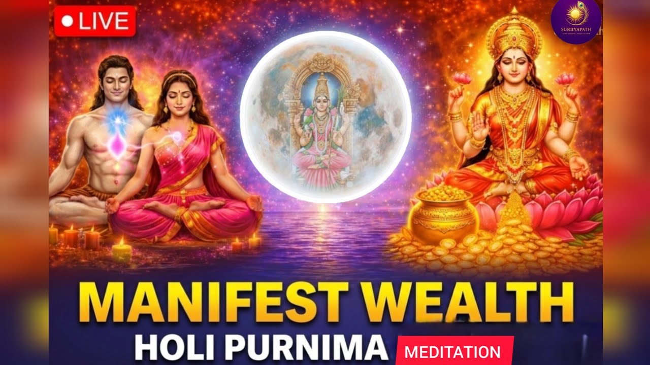 Holi poornima Meditation| Attract prosperity|money make a wish |Jai maa Laxmi