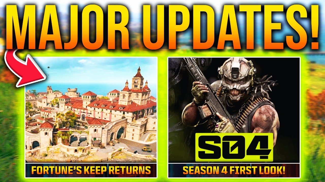 New SEASON 4 UPDATES REVEALED, MODERN WARFARE 4 LEAKS, & More! (Fortune&rsquo;s Keep Returns)