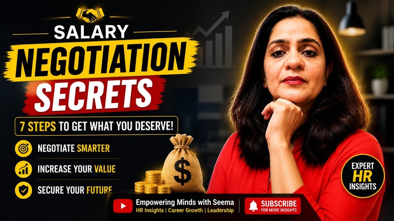 7 Salary Negotiation Steps Nobody Shares With You  #salarynegotiation  #careergrowth   #HRInsights