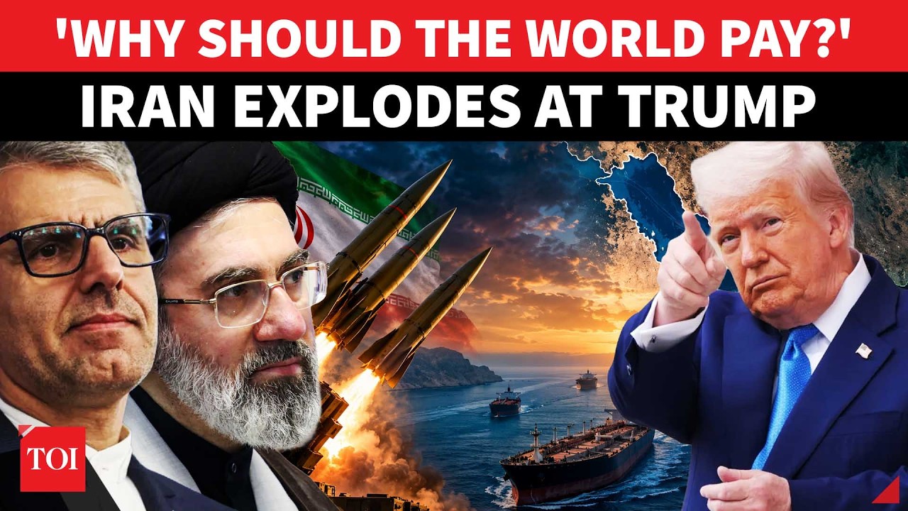 'This Is Trump's War'; Iran Blames US For Global Crisis; Hormuz Traffic Drops To Lowest Since May