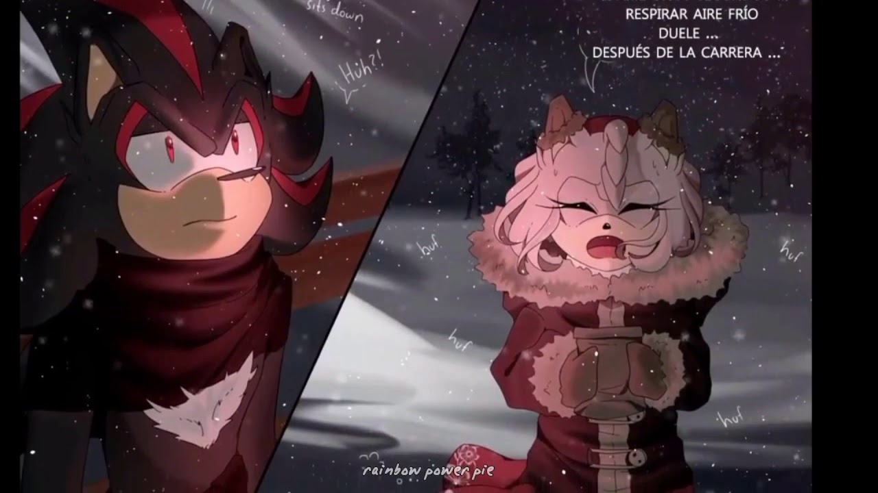 Shadamy- el tierno copo de nieve rosa- comic
