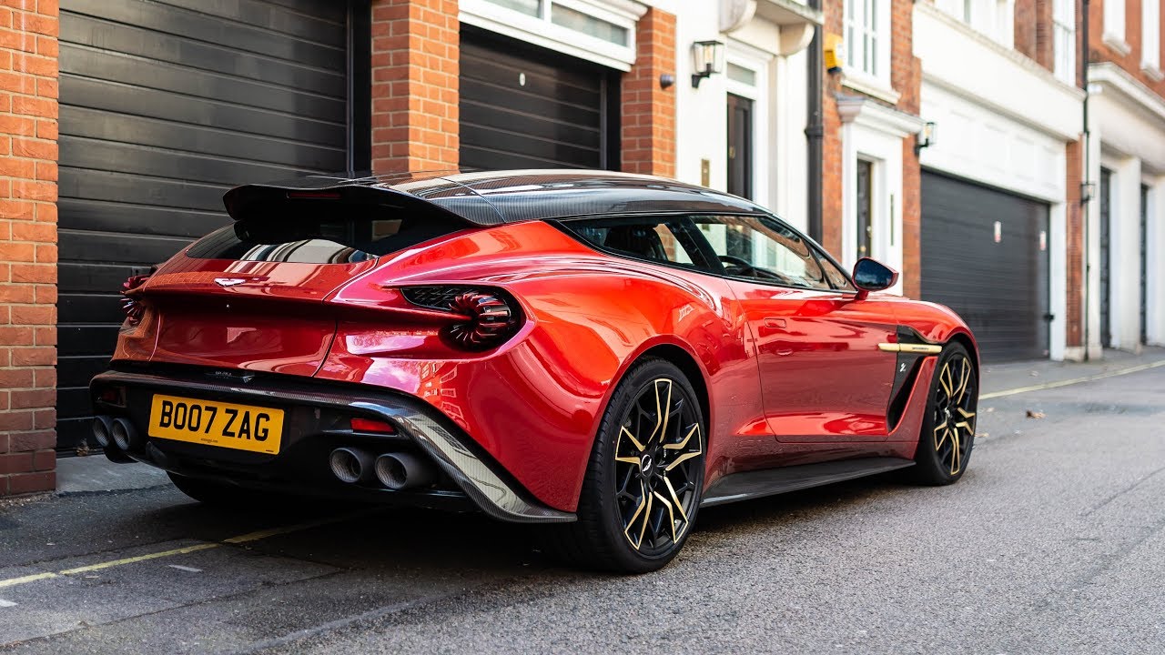 $1M Vanquish Zagato Shooting Brake delivered in London!!