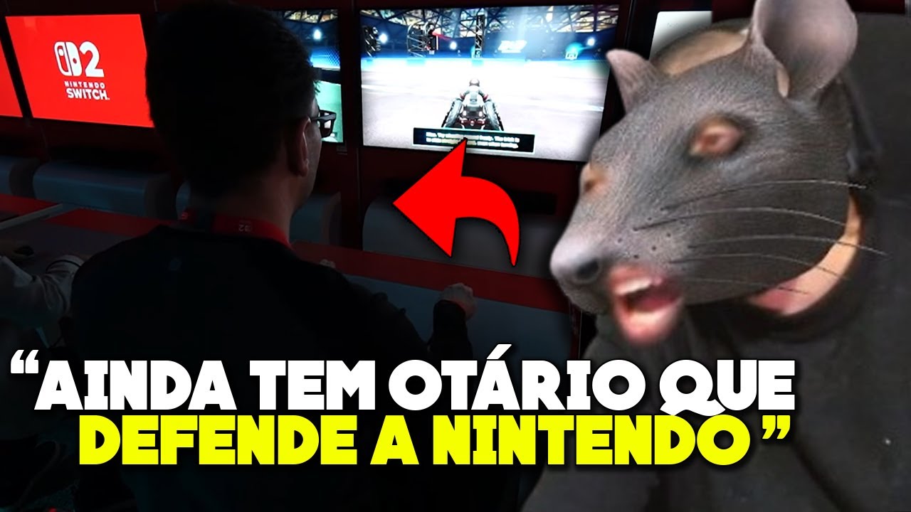 LUANGAMEPLAY REAJANDO AO BRKSEDU TESTANDO NINTENDO SWITCH 2