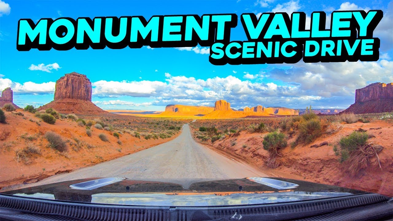 Monument Valley Scenic Drive!!! in 4K Ultra HD
