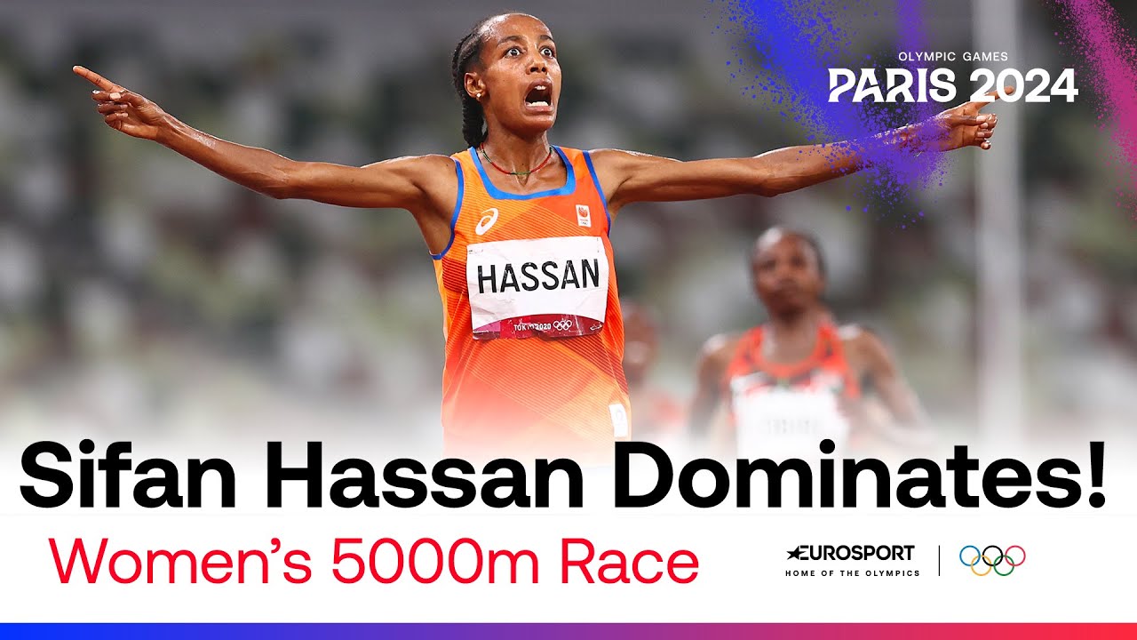 Sifan Hassan wins GOLD in the Women's 5000m race at the 2020 Tokyo Olympics 🥇 #Paris2024 🇫🇷
