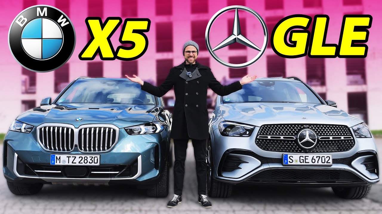 Mercedes GLE gegen BMW X5 Vergleich