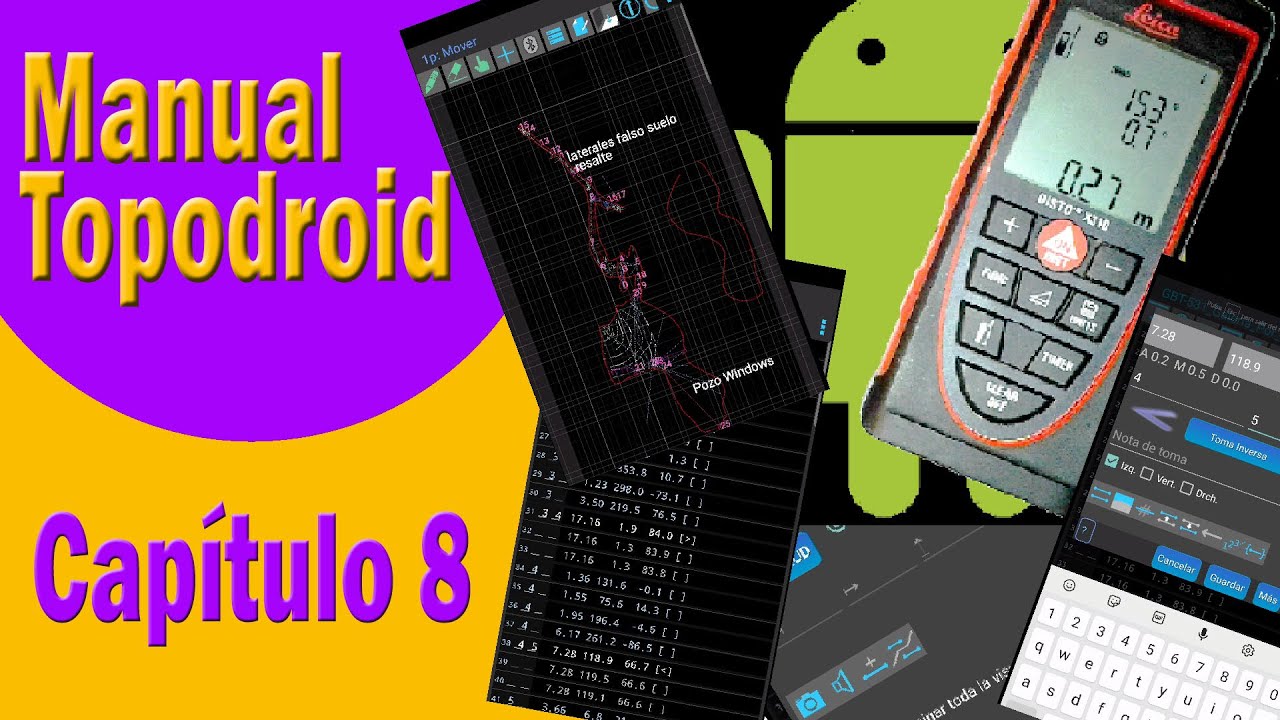 Manual B&aacute;sico Topodroid - 08 - M&aacute;s Informaci&oacute;n en la Topo