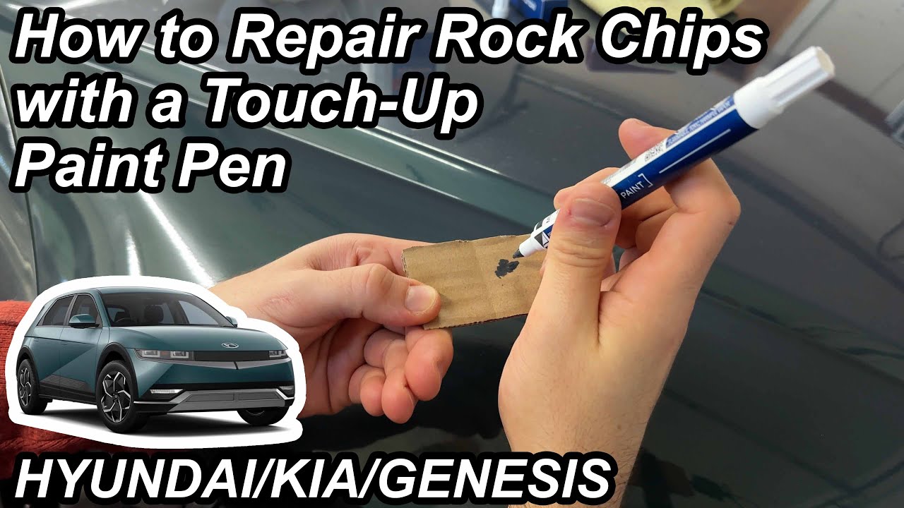 How to Use a Touch Up Paint Pen on a Hyundai, Kia or Genesis Car