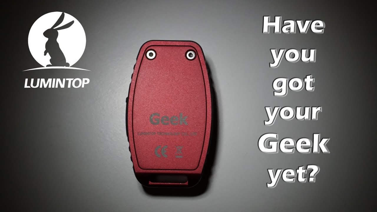 Lumintop Geek - Ferrari inspired keychain light