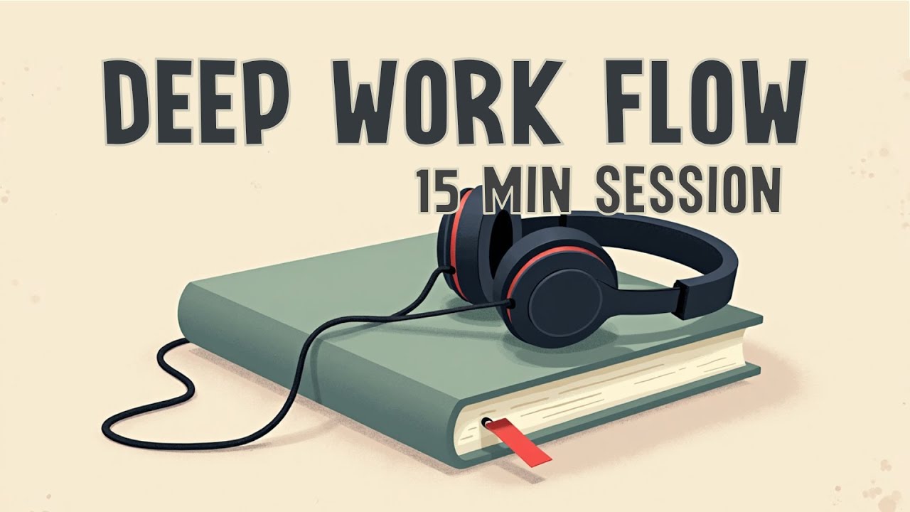 Deep Work Flow 🧠 15 Mins Ambient for Maximum Productivity