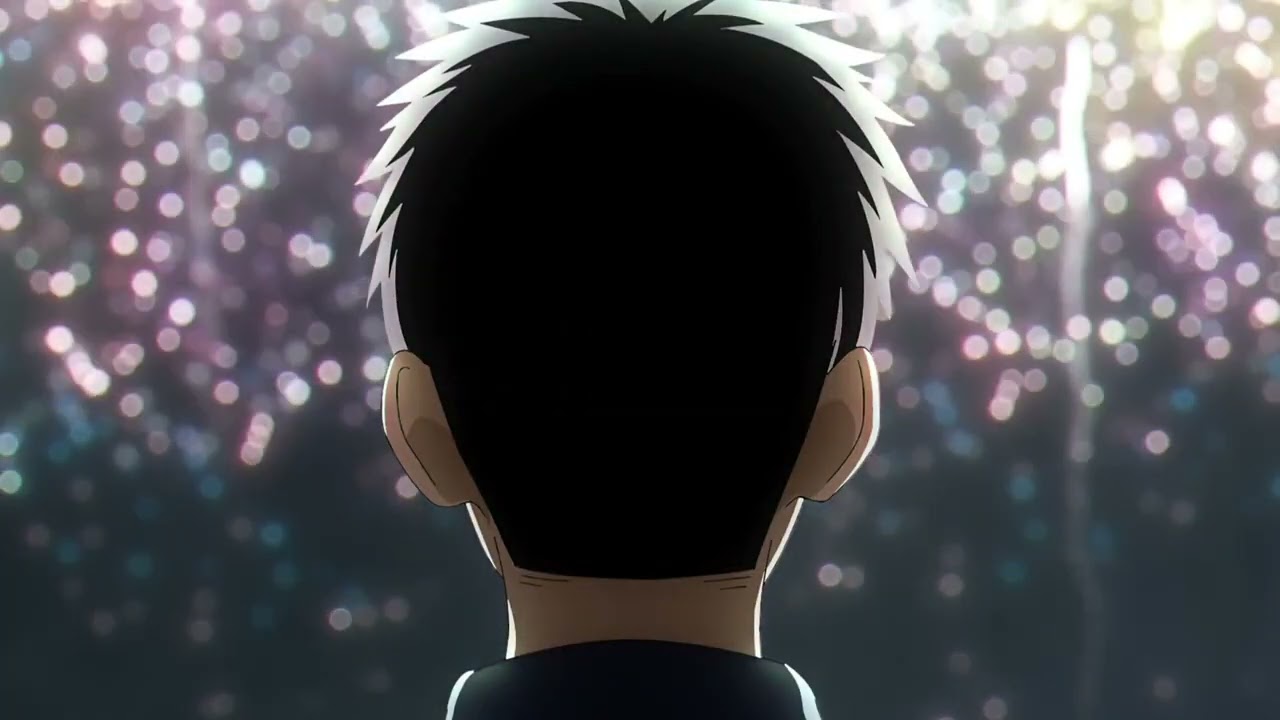 Gojo and Marin Full fireworks scene