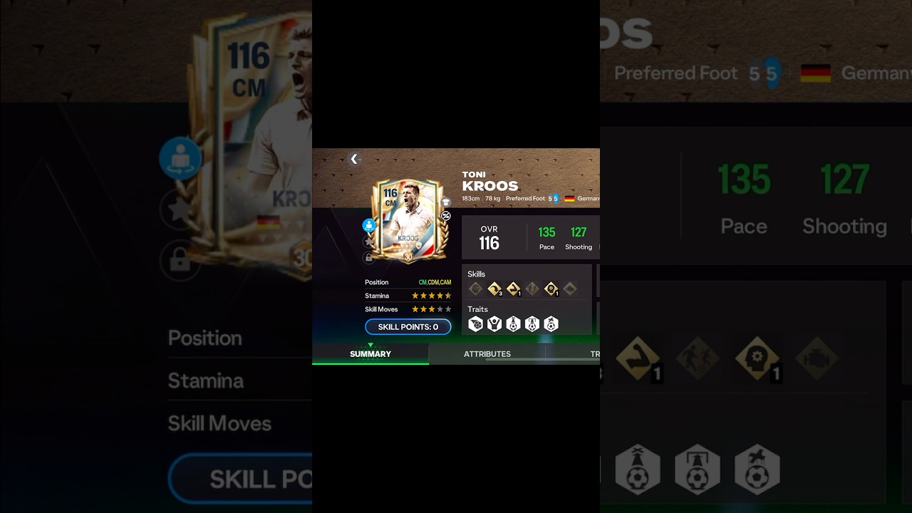 Toni Kroos is back FC|MOBILE 🥶 #fcmobile