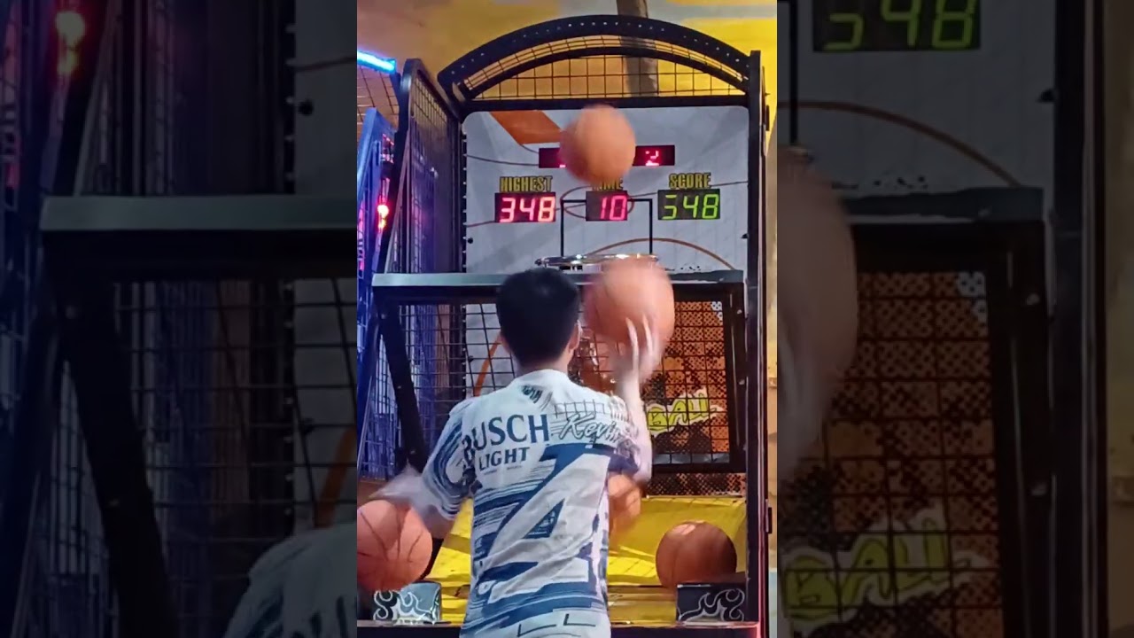 Street basketball arcade champion score 638