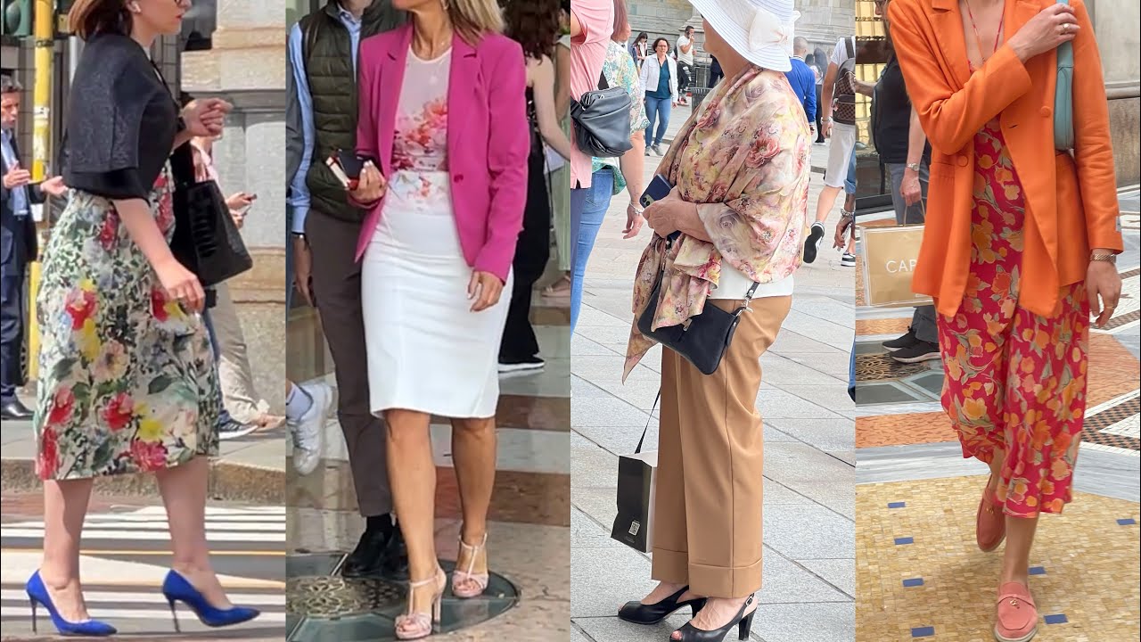 SUMMER 2024 ITALIAN CHIC OUTFITS TRENDS | MILAN STREET STYLE & LUXURY AND COMFORTABLE FASHION