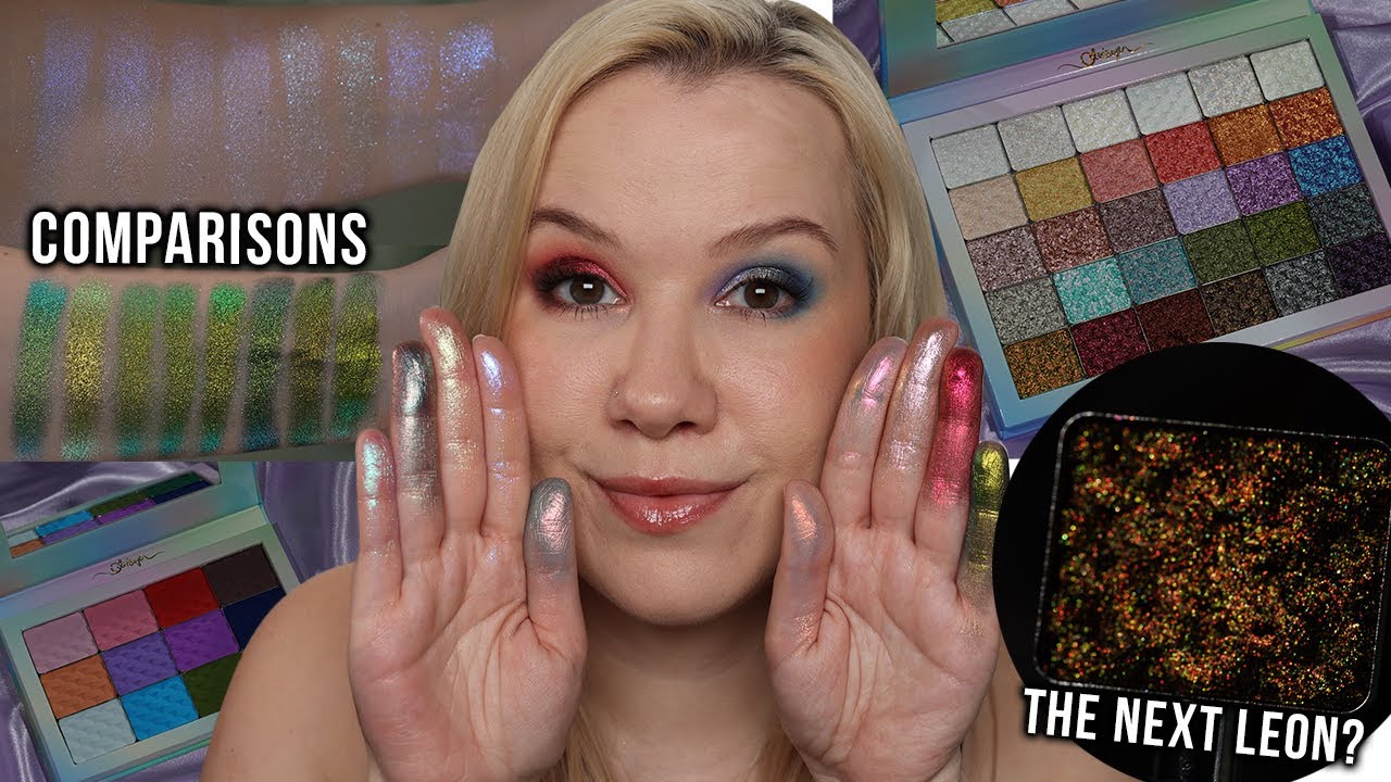 Odens Eye New Single Eyeshadows | Detailed swatches of every shade, comparisons and 2 looks!