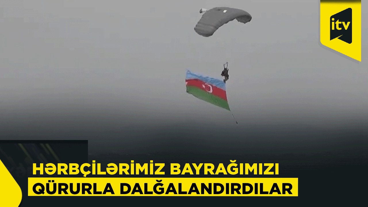 Azərbaycan hərb&ccedil;ilərinin də iştirak etdiyi təlimdən yeni G&Ouml;R&Uuml;NT&Uuml;LƏR