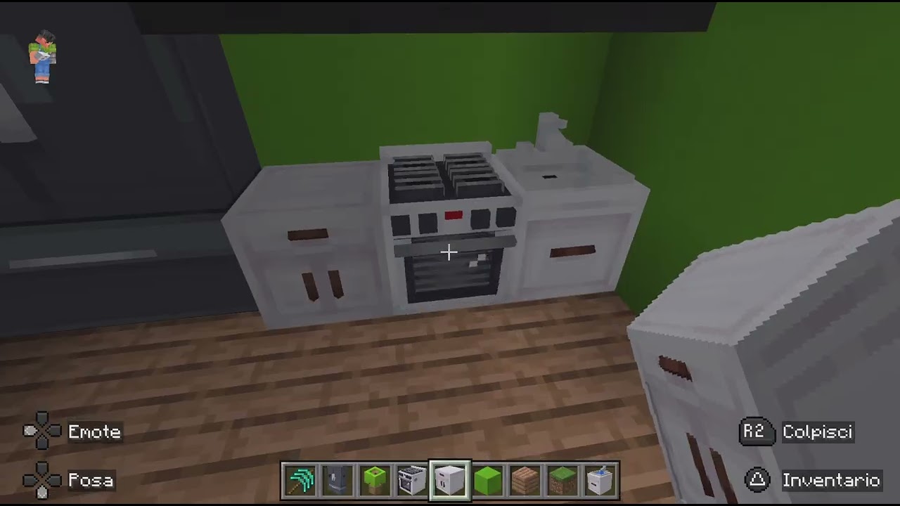 Minecraft Faccio una stanza segreta.