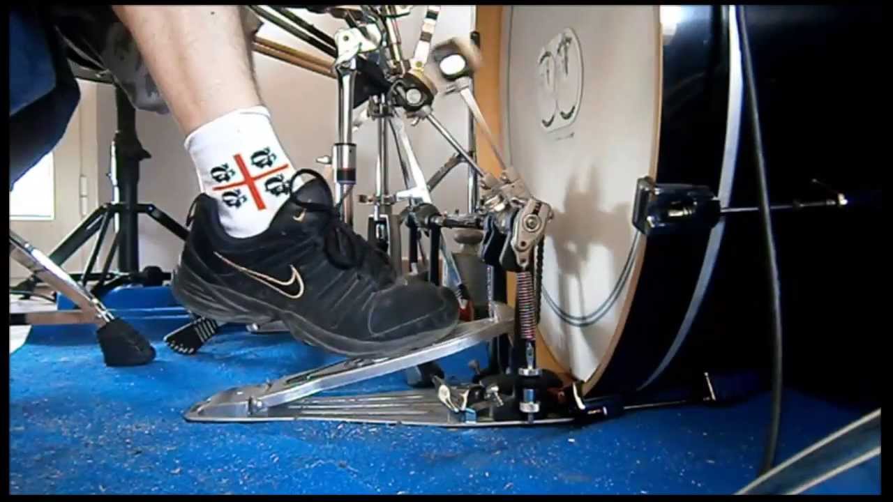 Pearl P1002 - Eliminator Double Pedal - Speed Test