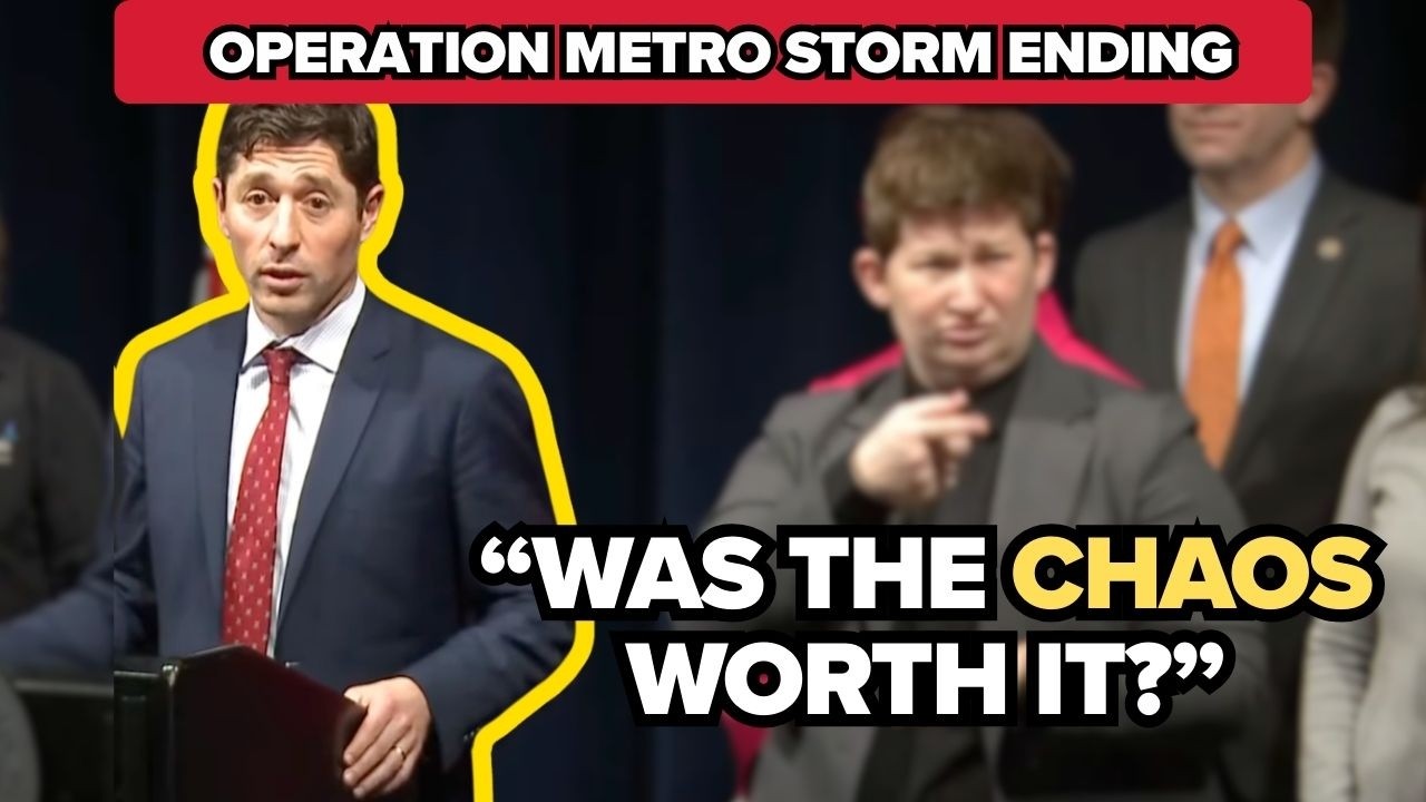 Jacob Frey speaking on Operation Metro Surge coming to an end