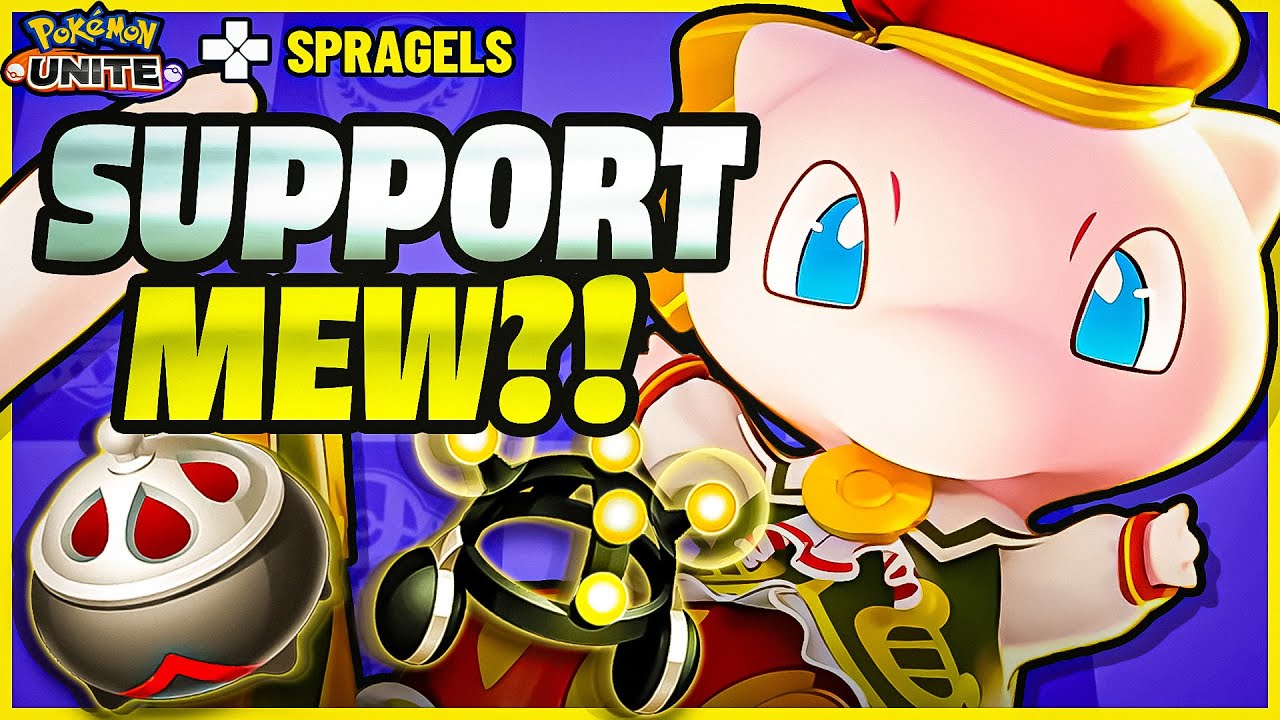 Support Mew Is SO CLUTCH | Pokemon Unite