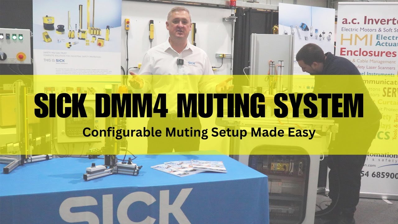 The SICK DMM4 Configurable Muting System - Muting Setup Made Easy!