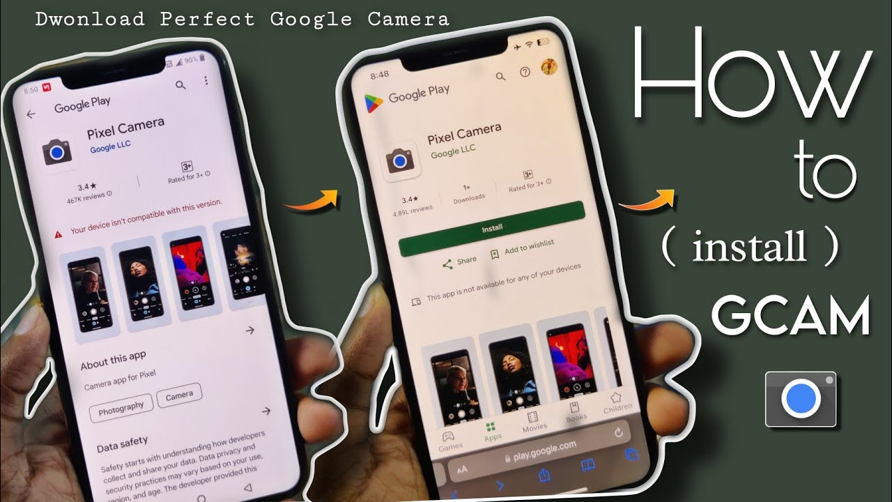 How to install GCAM ( Pixel Camera ) On Any Android || Best Google Camera For Your Phone 🔥 .