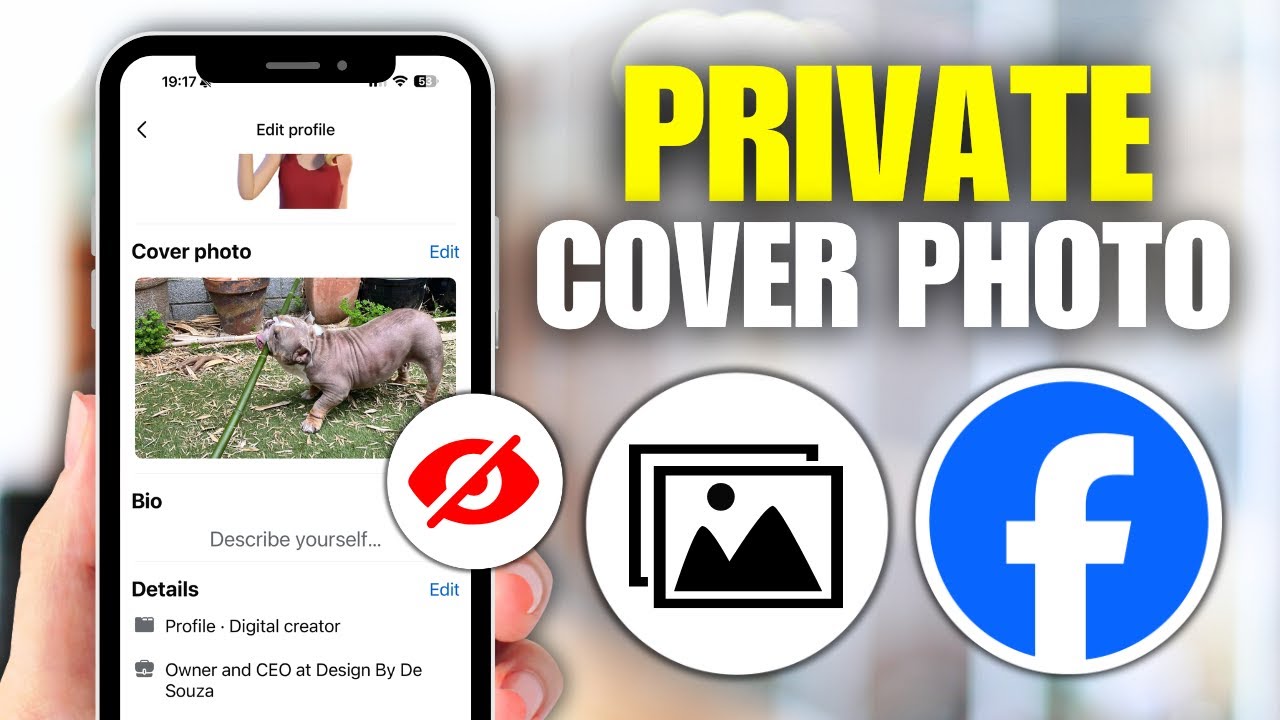 Как сделать обложку личной на Facebook (iPhone)