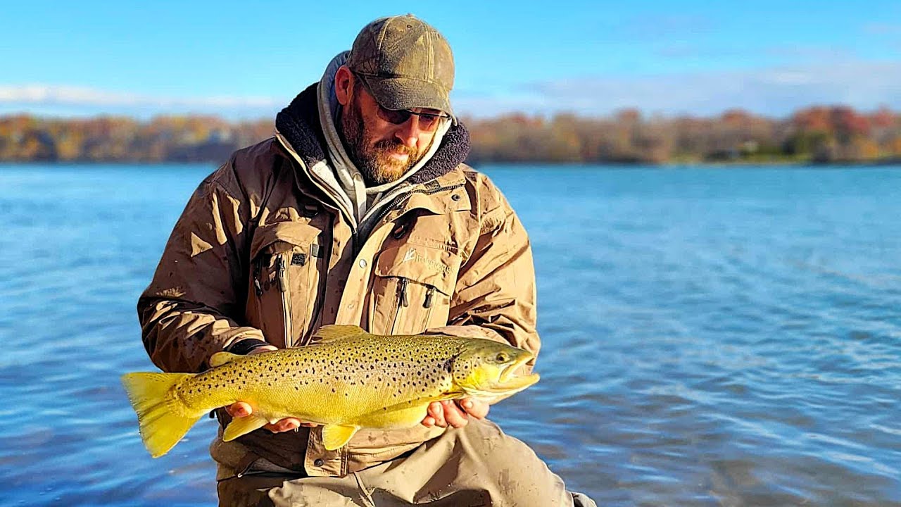 Brown Trout fishing. Just trying to get a bite.