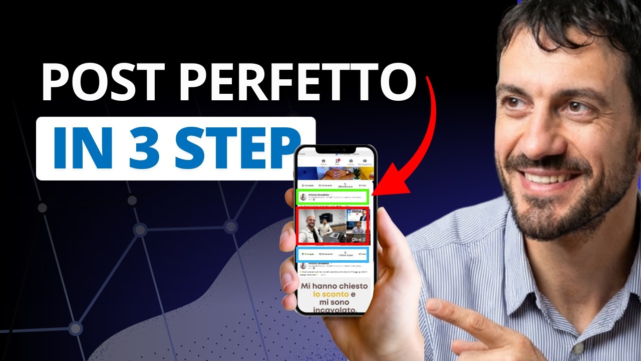Come scrivere un POST PERFETTO per LINKEDIN | Batti l’algoritmo in 3 step VELOCI