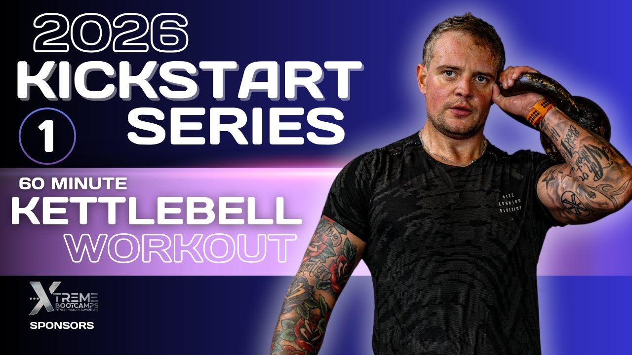 1: 60 Minute Full Body KETTLEBELL Workout (Cardio & Strength)