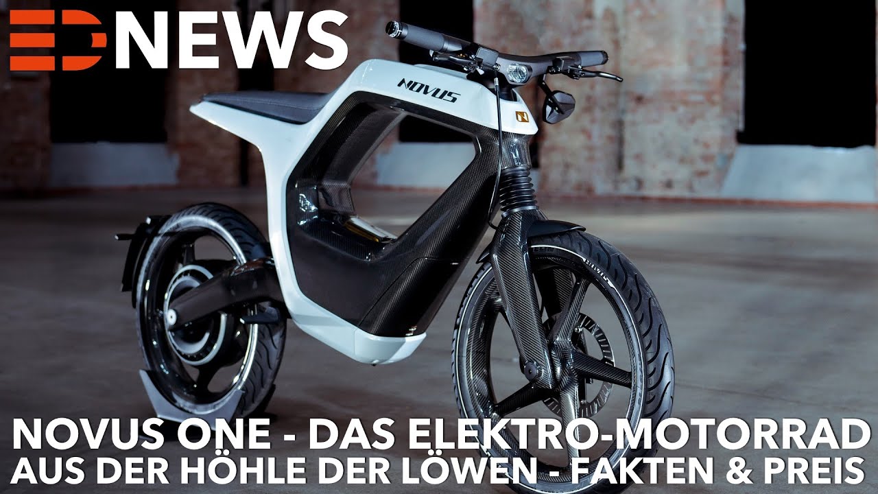 Novus One das Elektro Motorrad aus 
