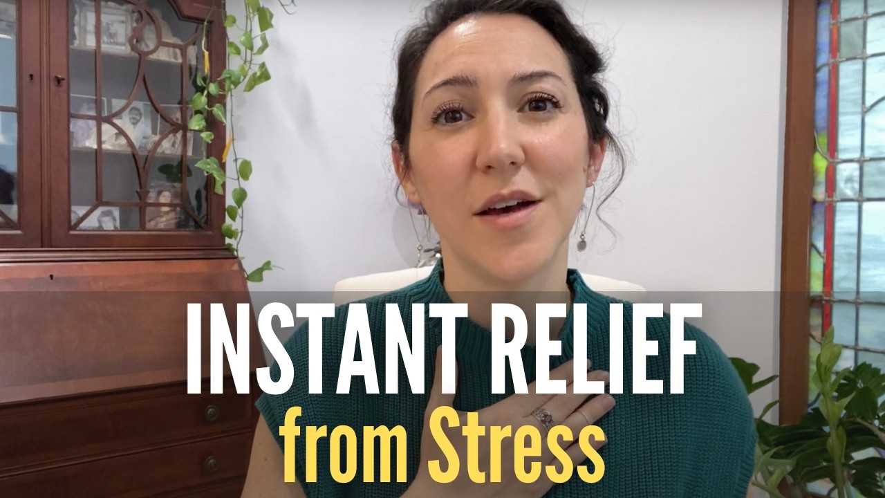 Quick Stress Relief- 3 Minute Brain Hack to Reset the Nervous System- Care and Comfort