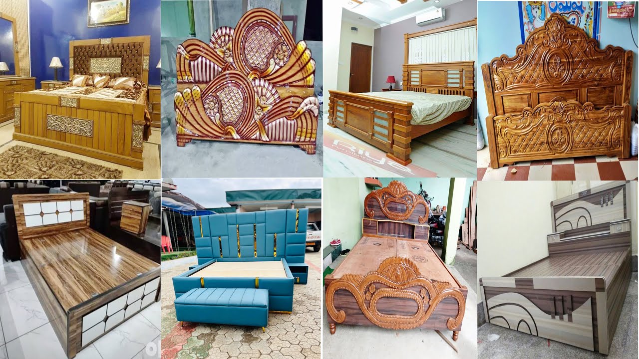 Bed Design 2025 | Carving Wood bed Design | Modern wooden beds design 2025 Home interior design