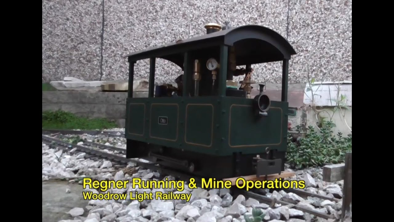 Ace Engineering Works - Woodrow Light Railway - Regner running & Mine operations